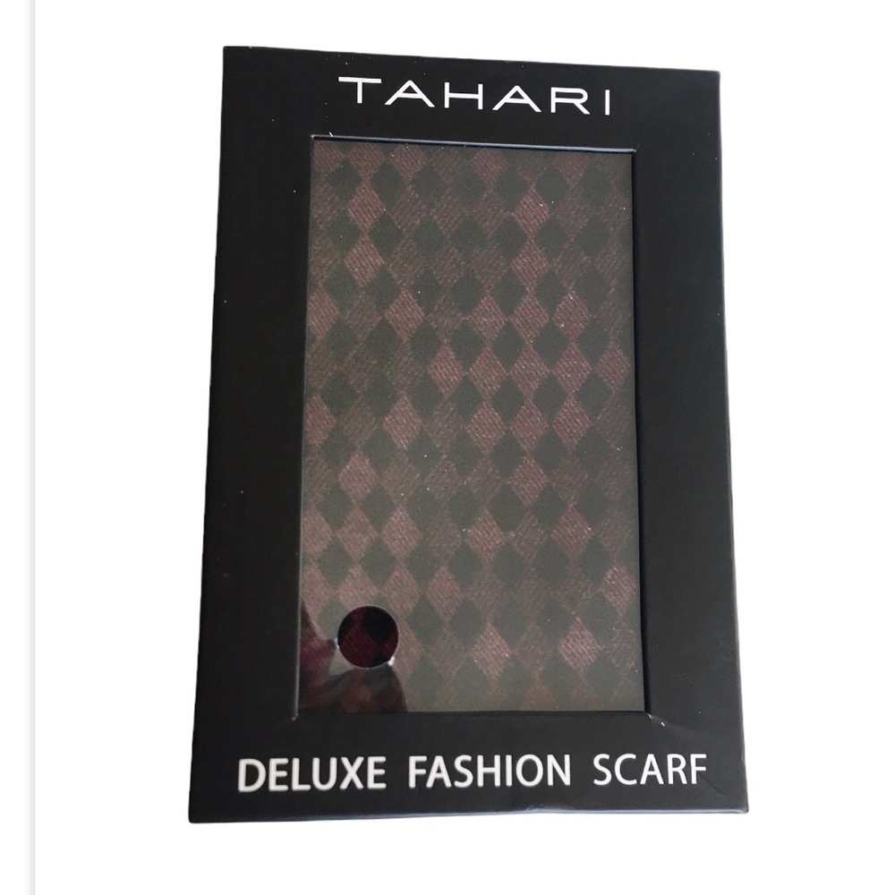 NWT TAHARI Deluxe Fashion Scarf.  Unisex 70”x12.5”